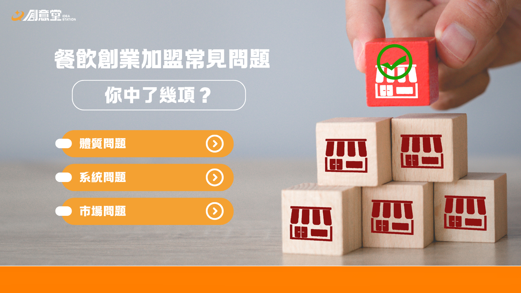 三個月從零到有打造加盟品牌！台南創業加盟｜顧問｜設計｜規劃